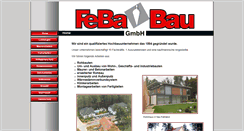 Desktop Screenshot of feba-bau.de